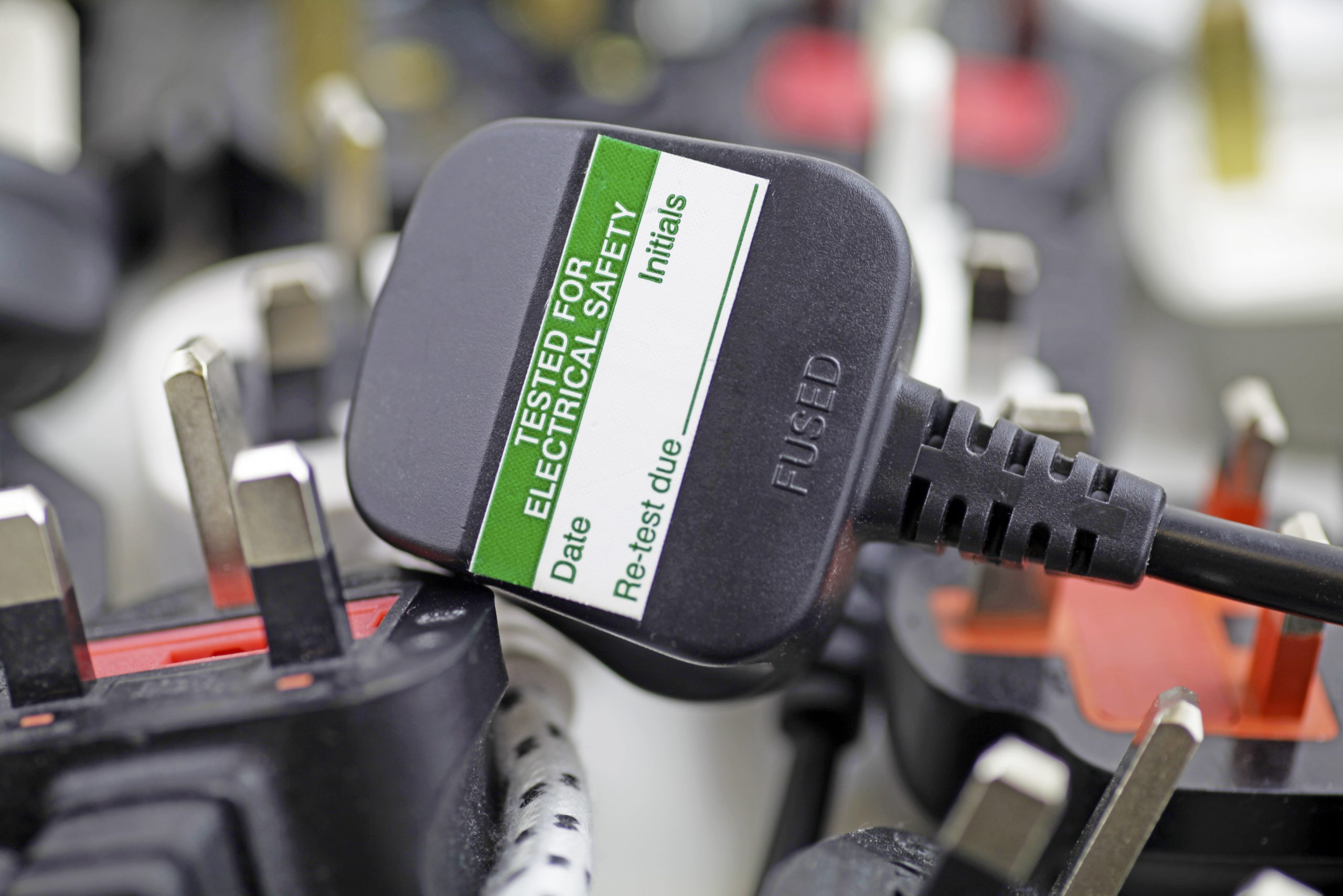 Side view of plug